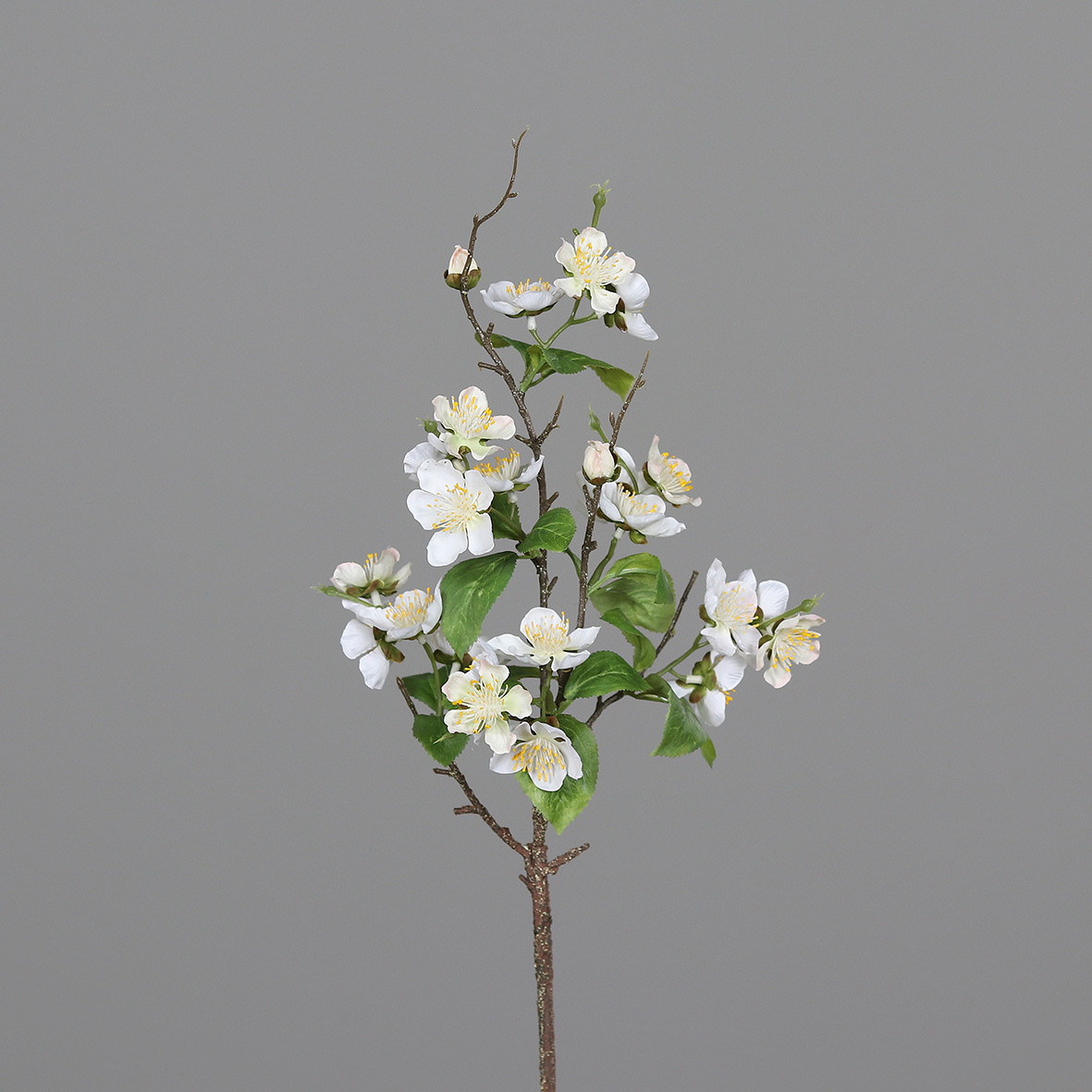Kirschblütenzweig 68cm weiß DP Kunstblumen Seidenblumen künstliche Kirschblüten Zweige Blumen