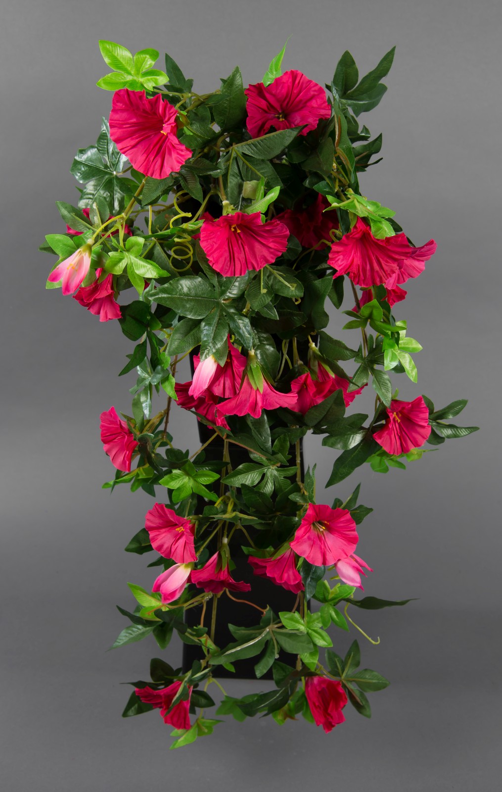 Petunienranke 65cm pink ZF Kunstpflanzen künstliche Petunie Pflanzen Blumen Kunstblumen