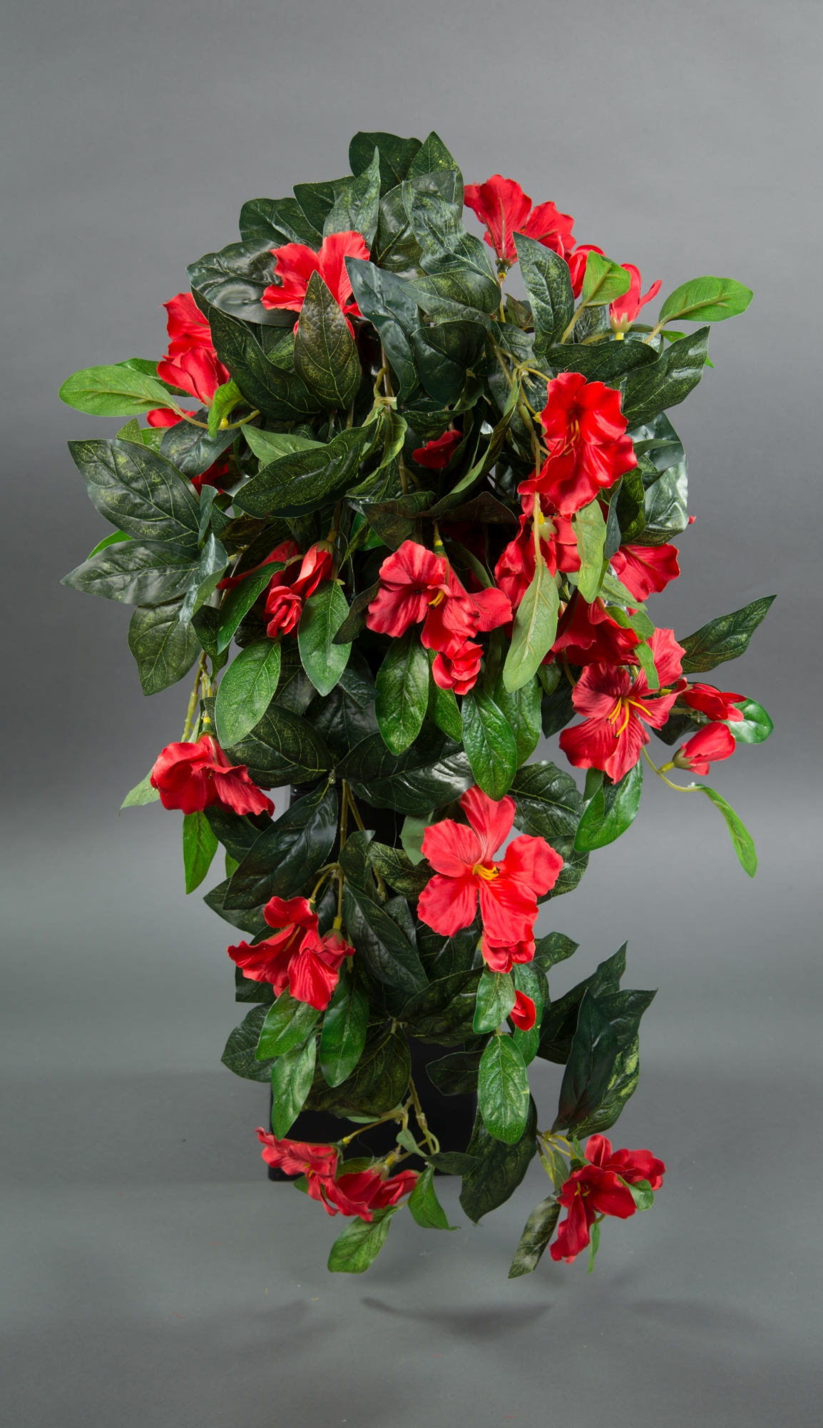 Hibiskusranke 70cm rot ZF Kunstpflanzen Kunstblumen künstliche Pflanzen künstlicher Hibiskus Eibisch
