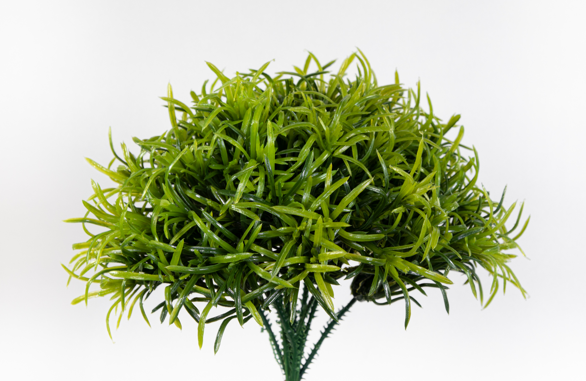 12 Stück Graspick 20cm grün JA Kunstpflanzen künstlicher Zweig Gras-Pick Graszweig