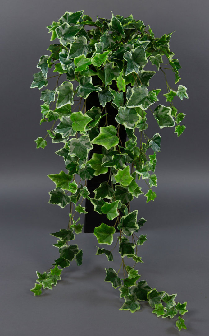 Efeubusch Real Touch 95cm grün-weiß DP Kusntpflanzen künstliches Efeu Efeuranke