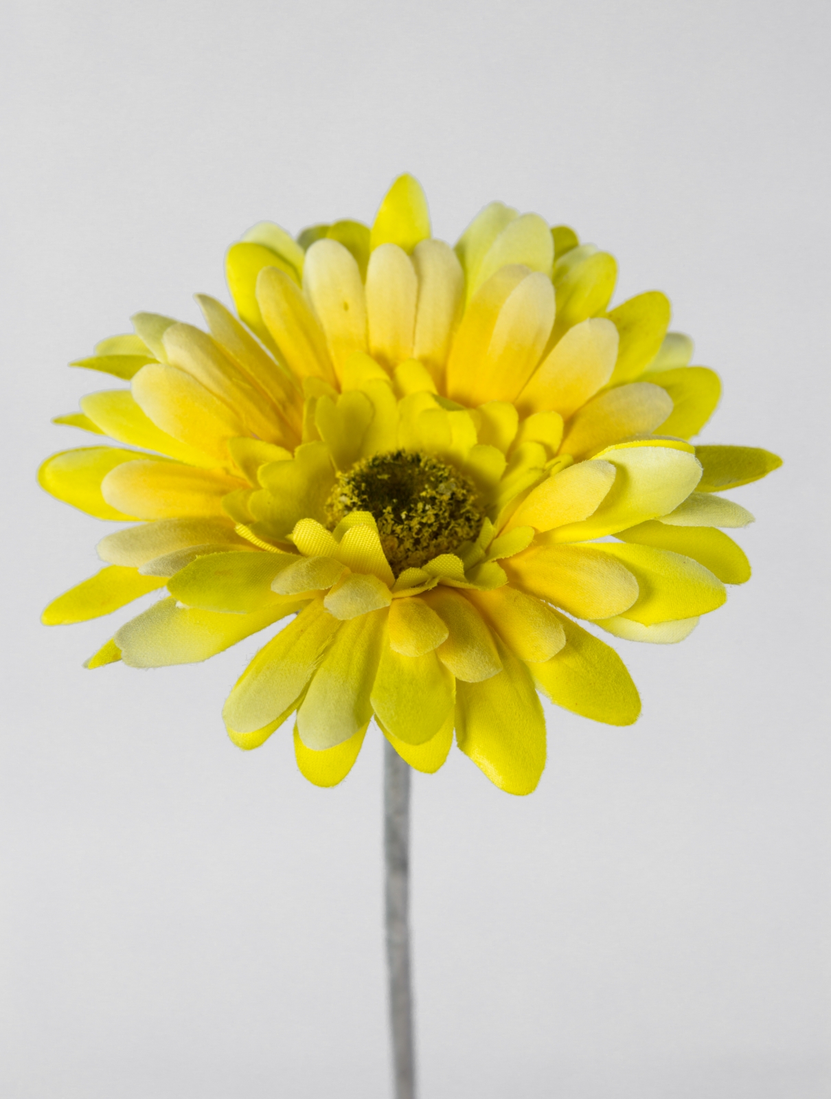 Gerbera 56cm gelb DP Kunstblumen Seidenblumen künstliche Blumen