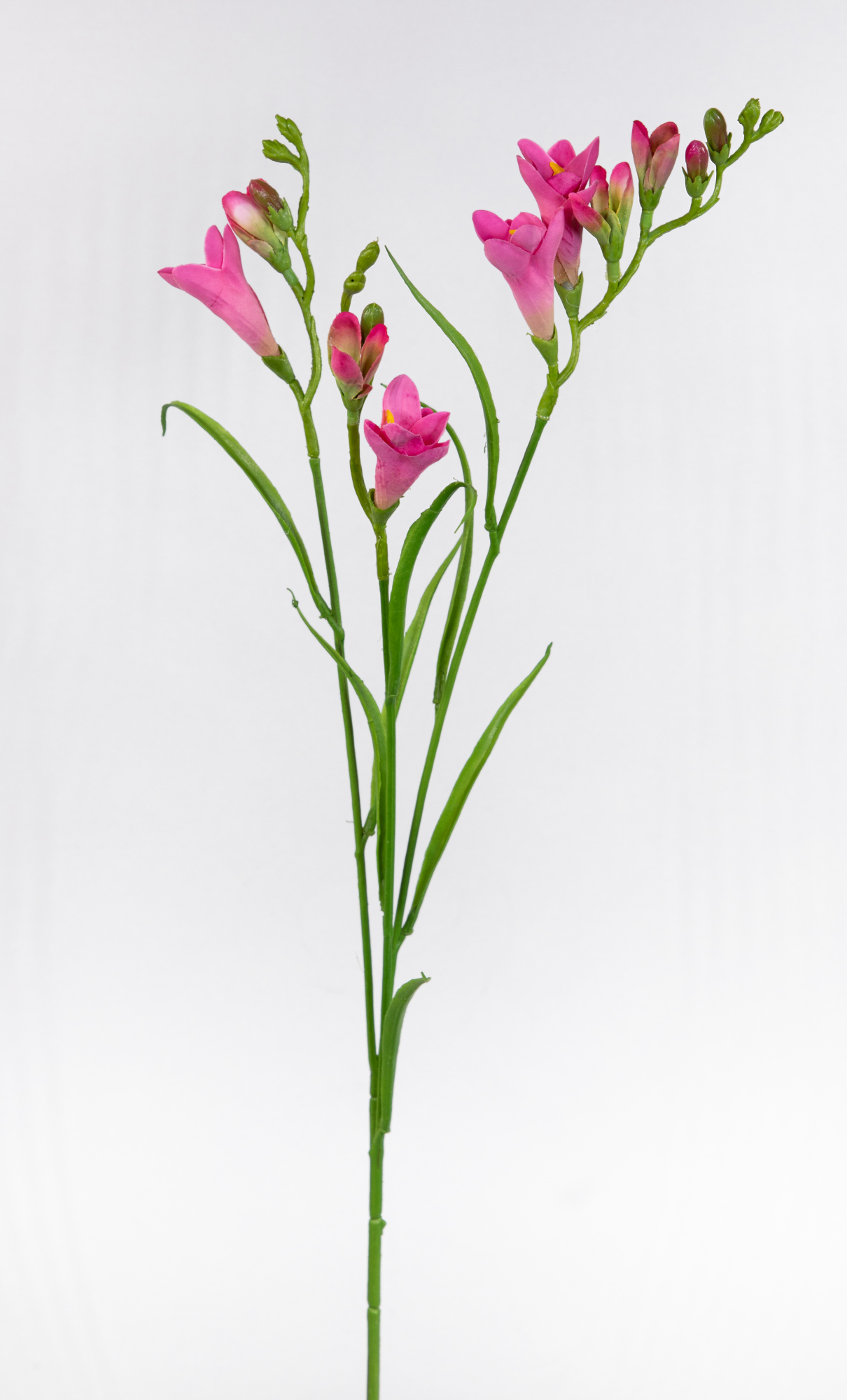 Freesie 65cm rosa-pink FT Kunstblumen künstliche Blumen Freesia Schwertlilie
