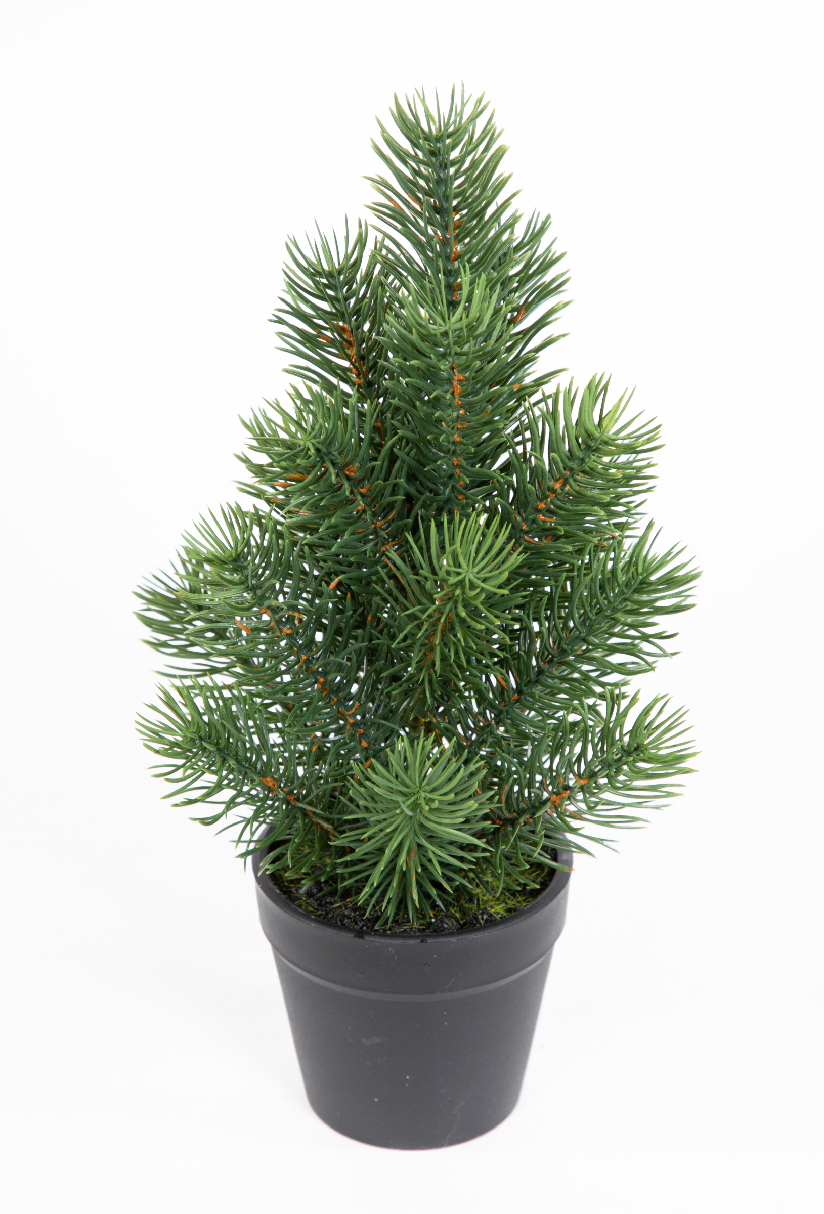 Mini Tannenbaum im Topf 26cm DP künstlicher Weihnachtsbaum Kunststoff 100% PE Tanne Spritzguss