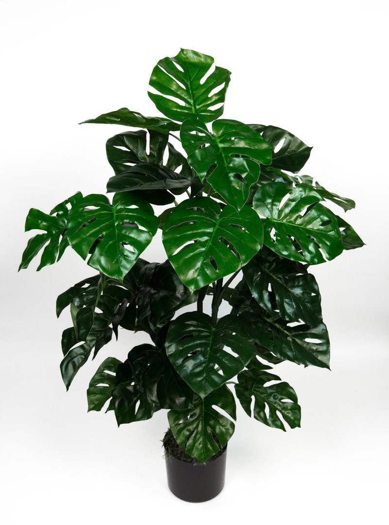Splitphilopflanze Real Touch 100cm grün ZJ Kunstpflanzen künstliche Pflanzen Splitphilo