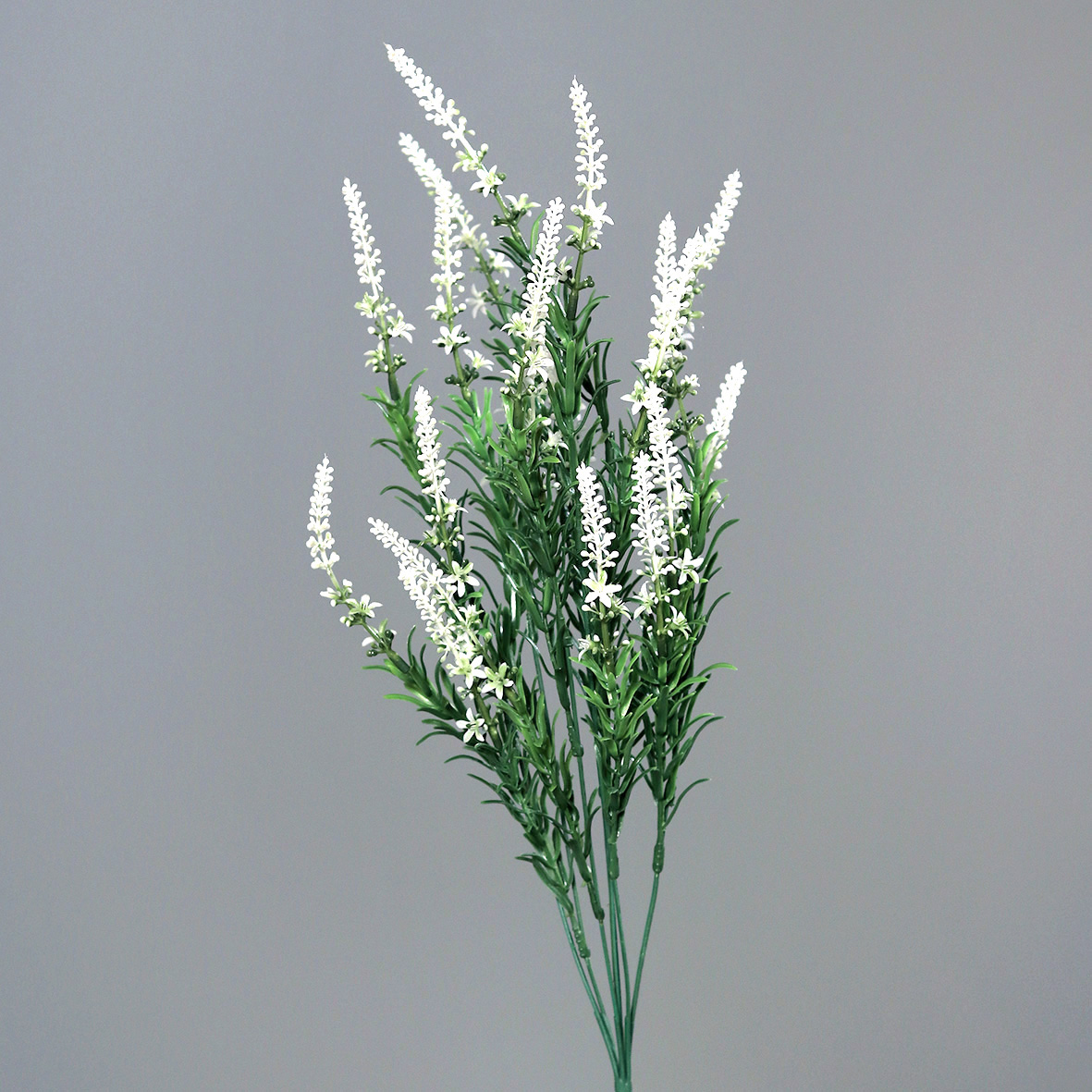 Ehrenpreis / Veronica Busch 60cm weiß -ohne Topf- DP Kunstpflanzen Kunstblumen künstliche Blumen