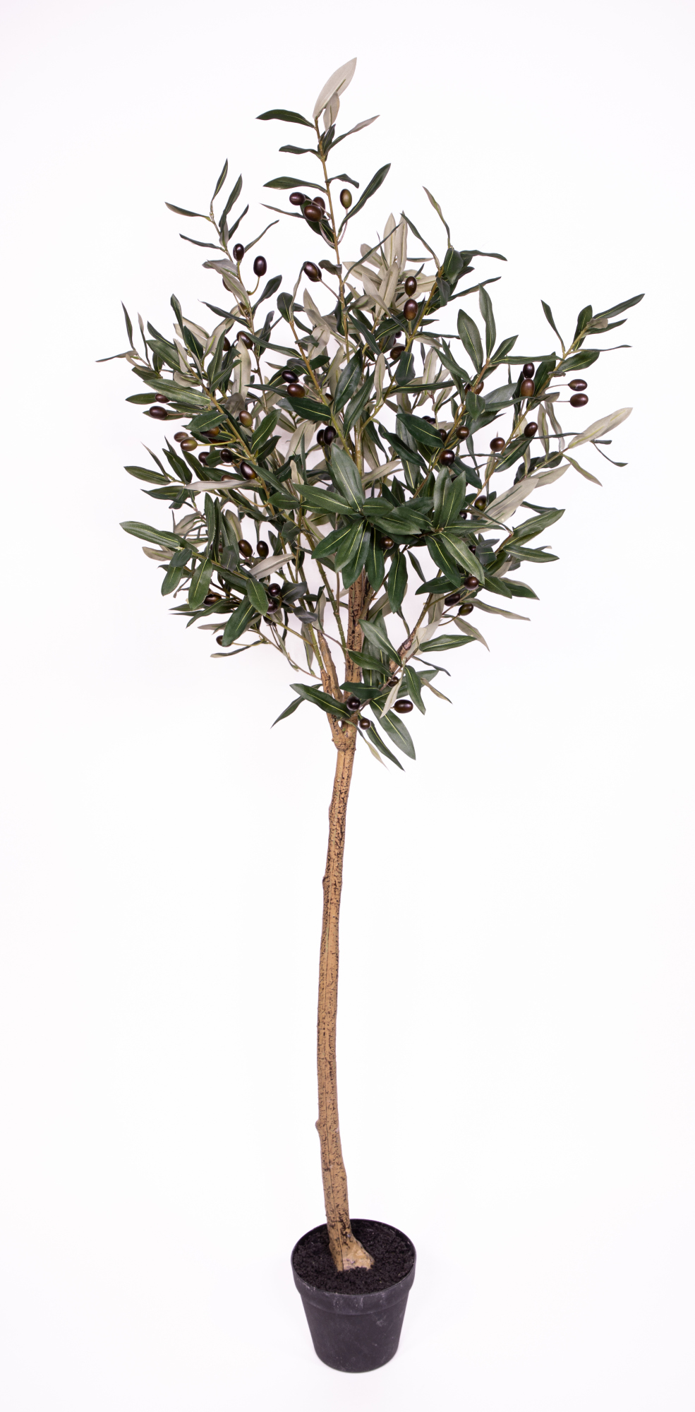 Olivenkugelbaum 150cm im Topf ZF Kunstbaum Kunstpflanzen künstlicher Baum Olivenbaum Dekobaum