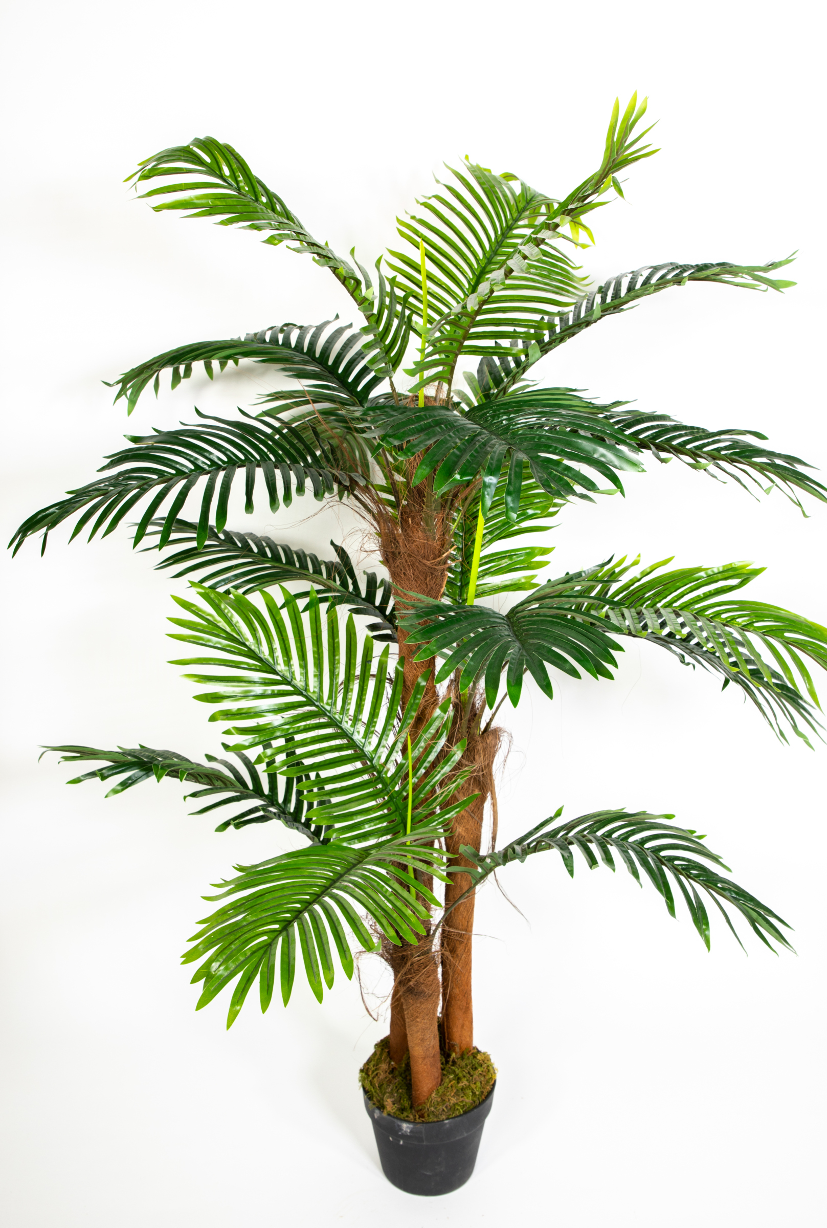Phönixpalme 3-stämmig 140cm Real Touch ZJ künstliche Palmen Palme Kunstpalmen Kunstpflanze Dekopalme