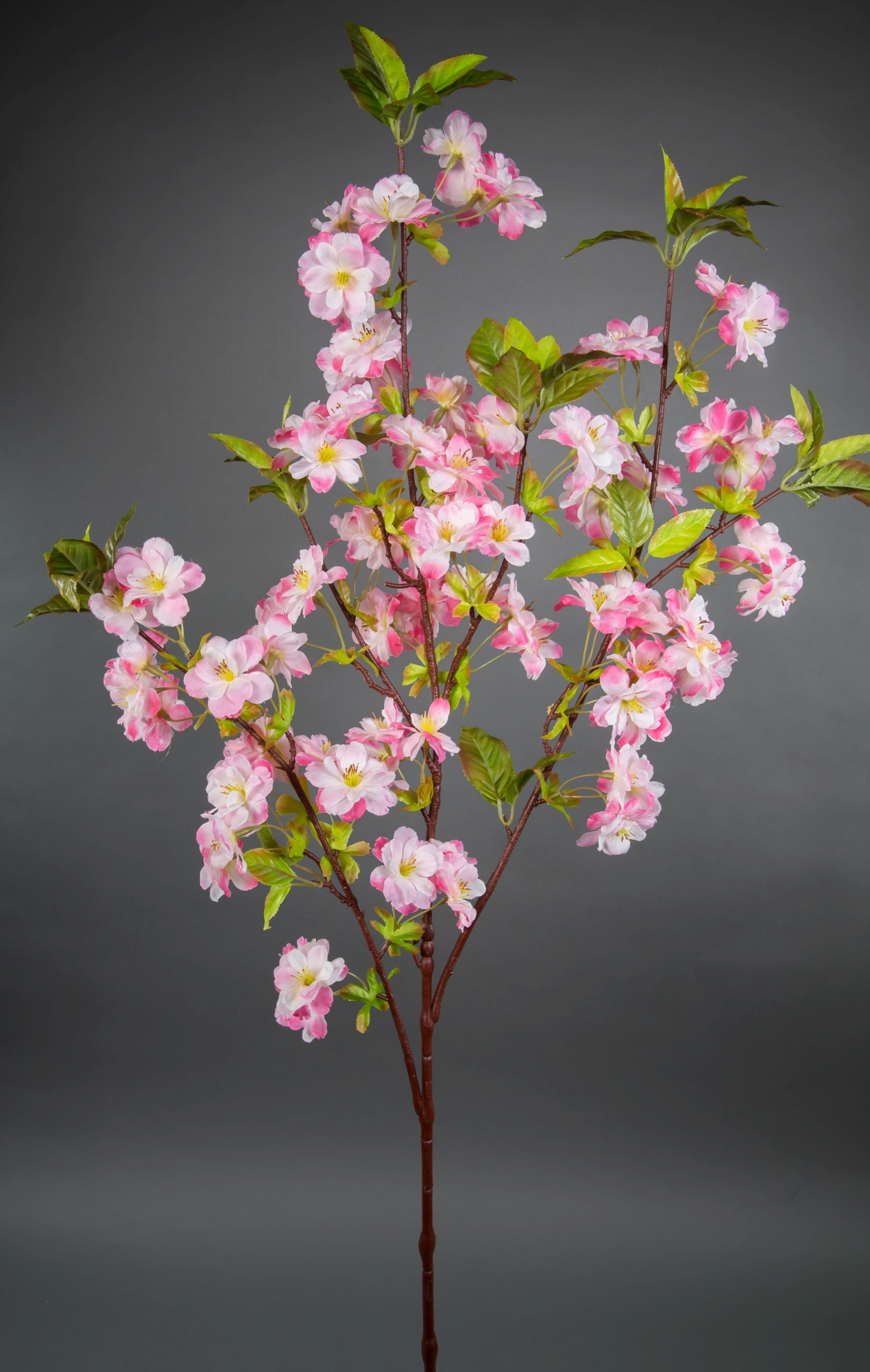 Kirschblütenzweig 105cm dunkel-rosa ZF Kunstblumen Seidenblumen künstliche Kirschblüten Zweige Blume