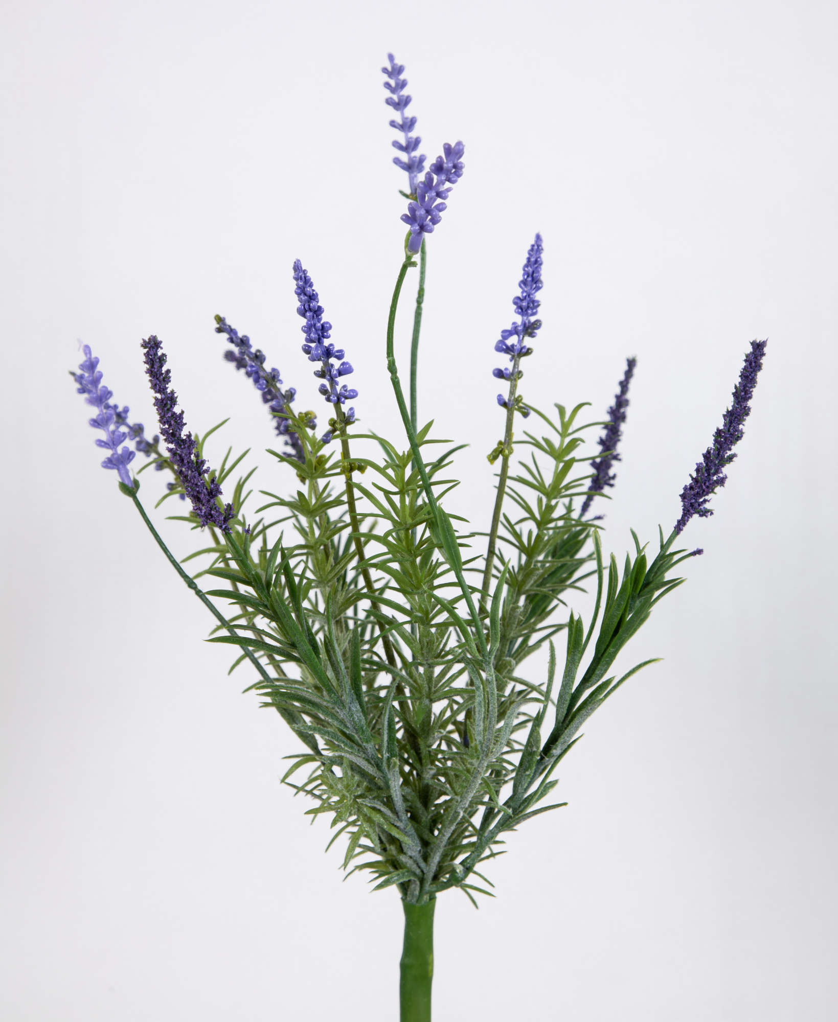 Künstlicher Lavendelbusch / Lavendel 38cm OG Kunstpflanzen Kunstblumen Blumen Pflanzen