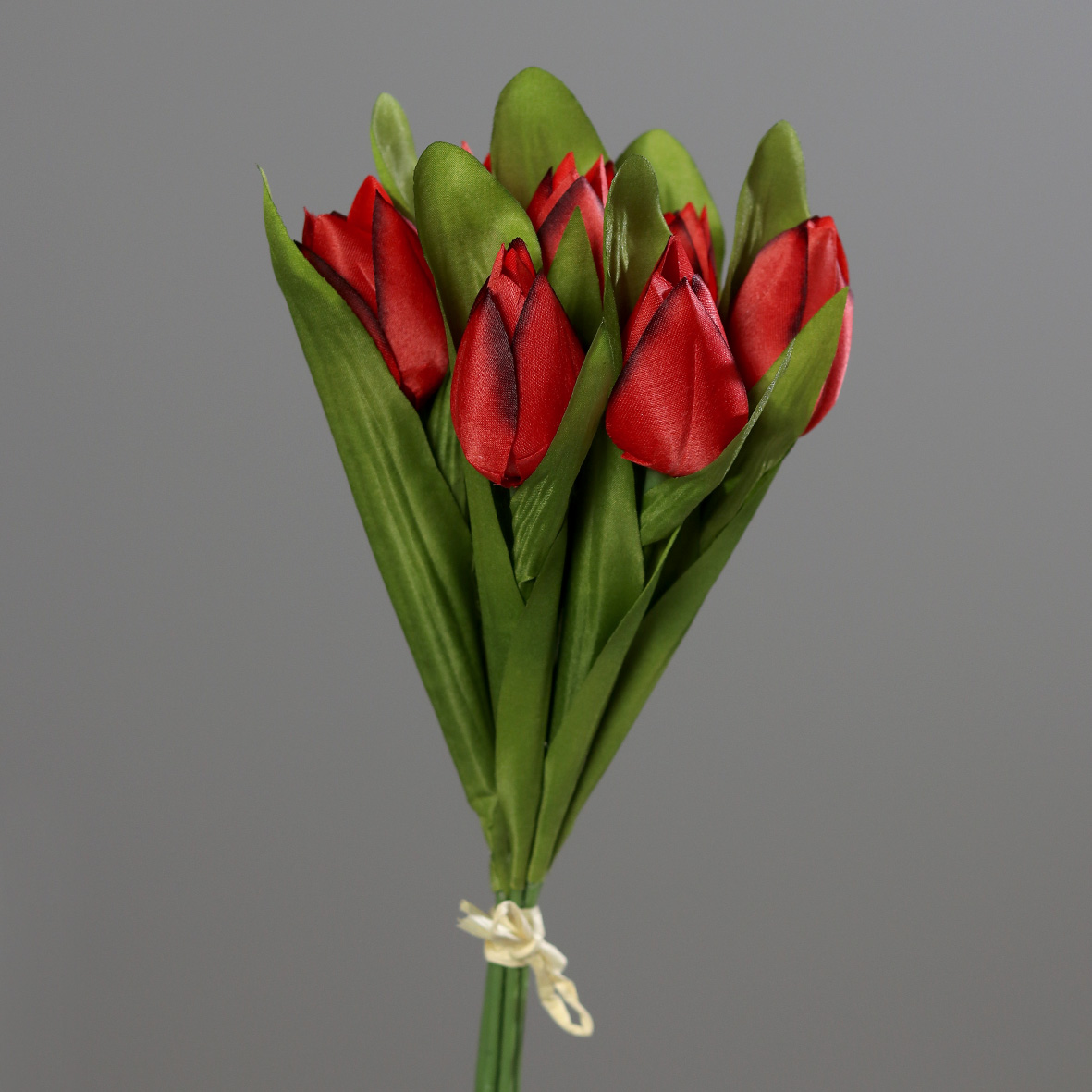 Tulpenbund 30cm rot DP KKunstblumen künstliche Blumen Tulpen Tulpenbündel