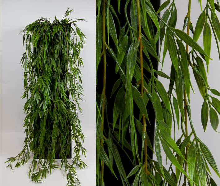 Kunstpflanzen Pflanzen künstliche 120cm Bambus GA Thai-Bambusranke
