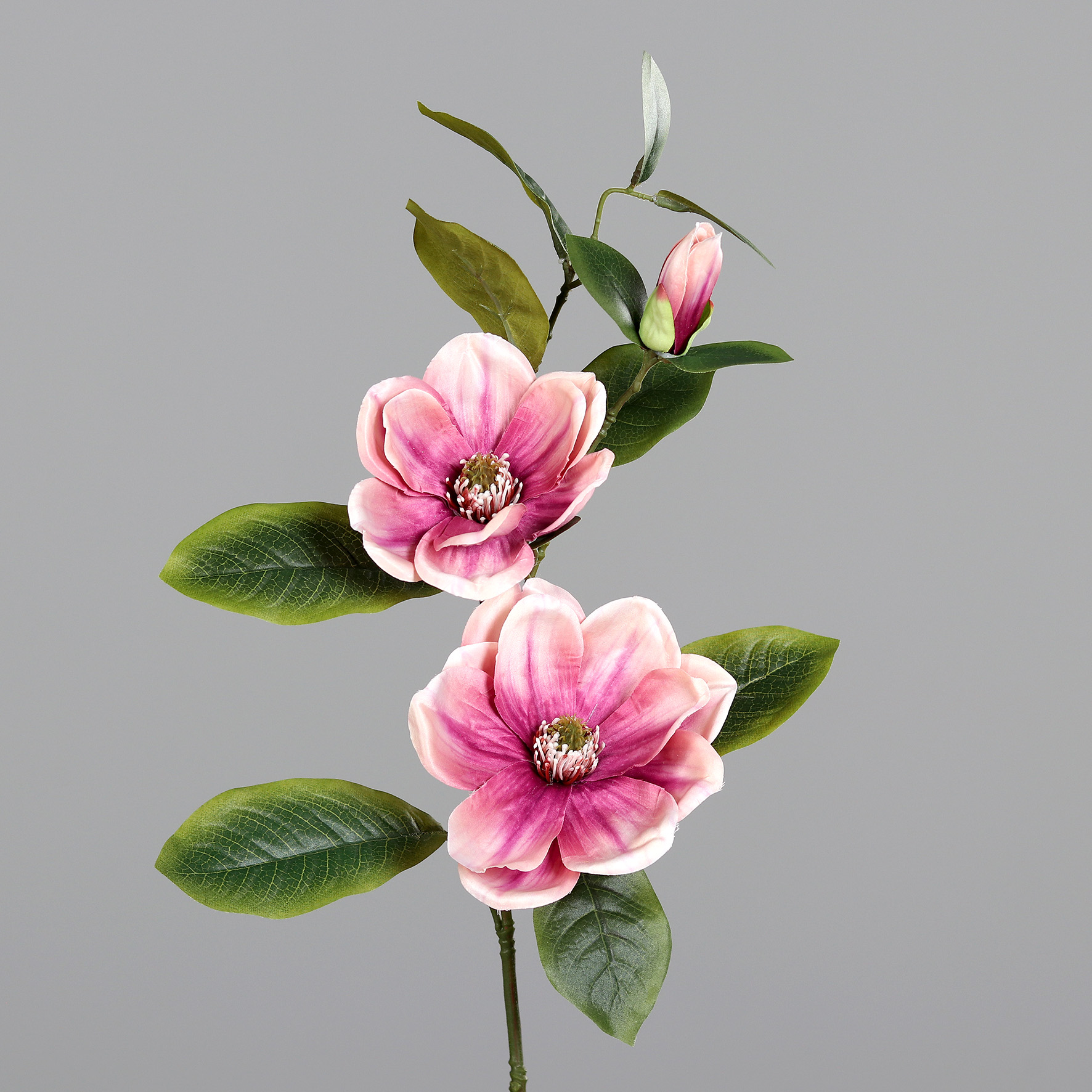 Magnolienzweig 82cm rosa DP Kunstblumen künstliche Blumen Magnolie Magnolia
