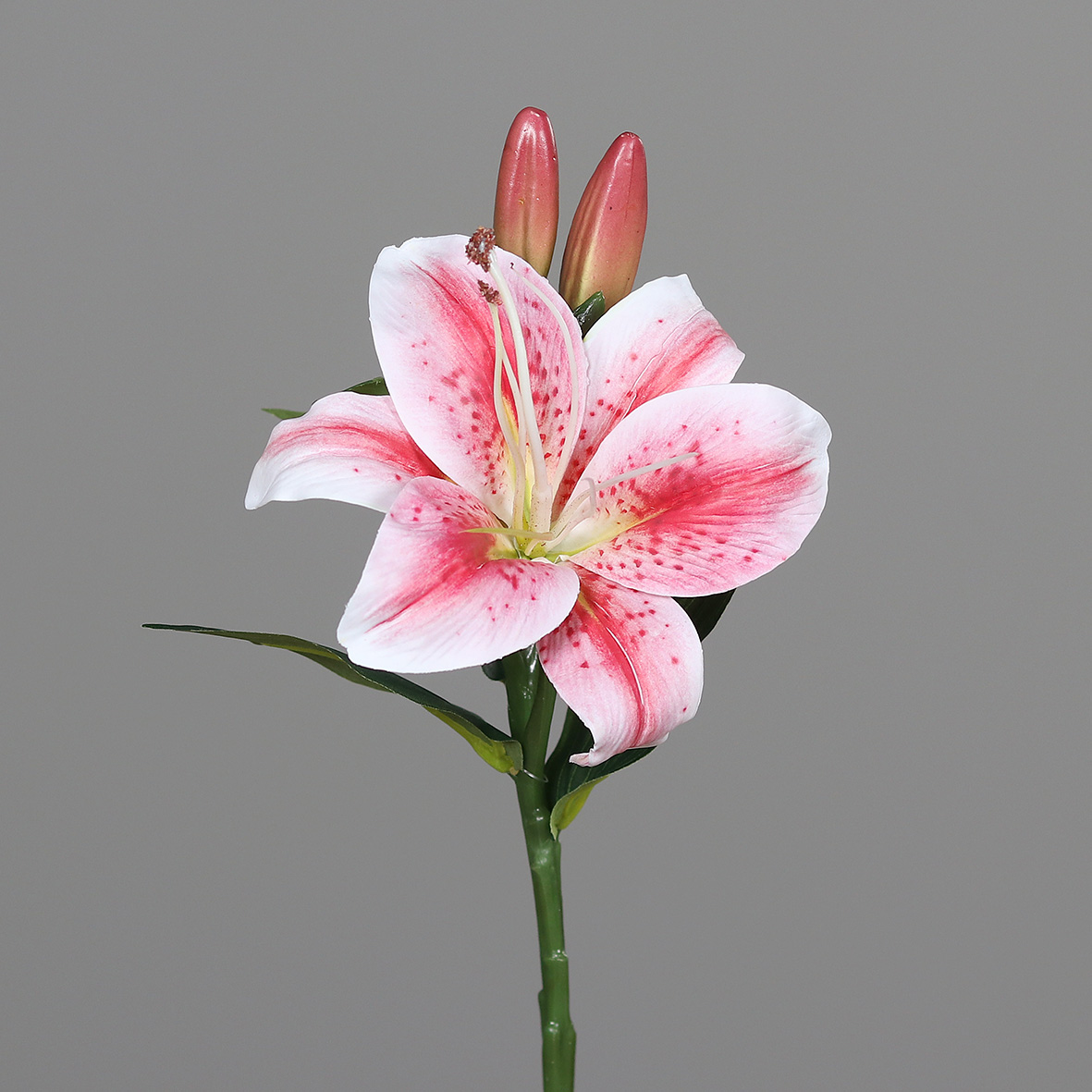 Lilie / Tigerlilie Real Touch 36cm rosa-pink DP Kunstblumen künstliche Blume künstlicher Lilienzweig