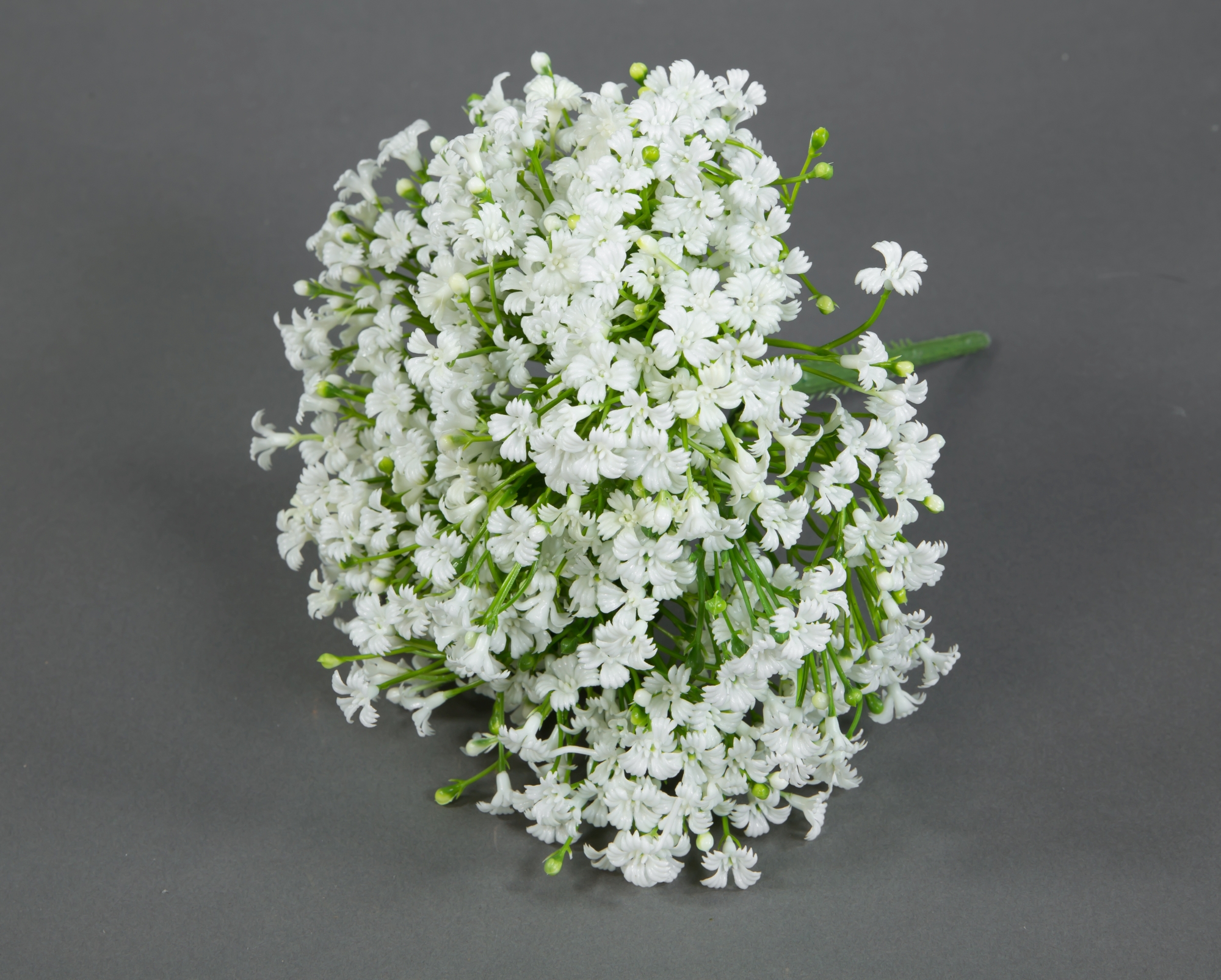 Mini-Blütenbouquet 22cm weiß GA Kunstblumen künstliche Blumen Strauß Blumenstrauß
