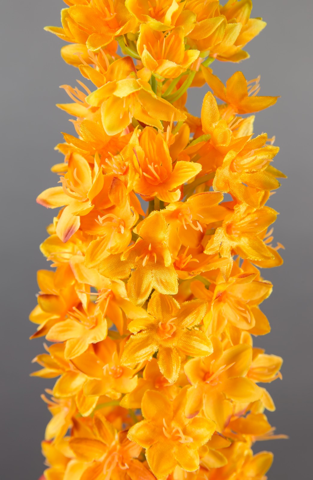 künstliche AR Steppenkerze / Blumen 120cm Kunstblumen orange-gelb Eremurus