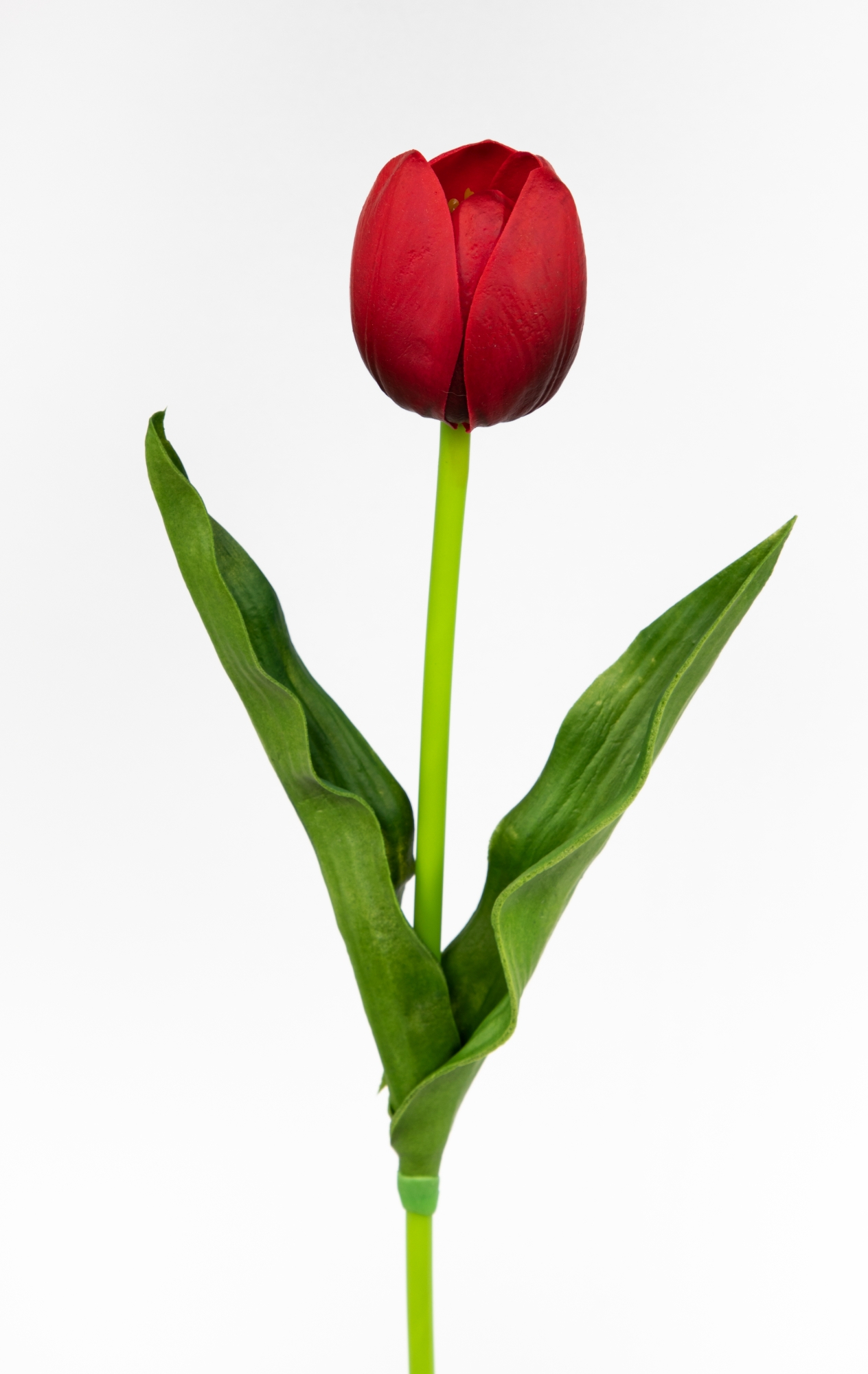 Künstliche Tulpe PU Real Touch 50cm rot ZF Kunstblumen künstliche Blumen Tulpen