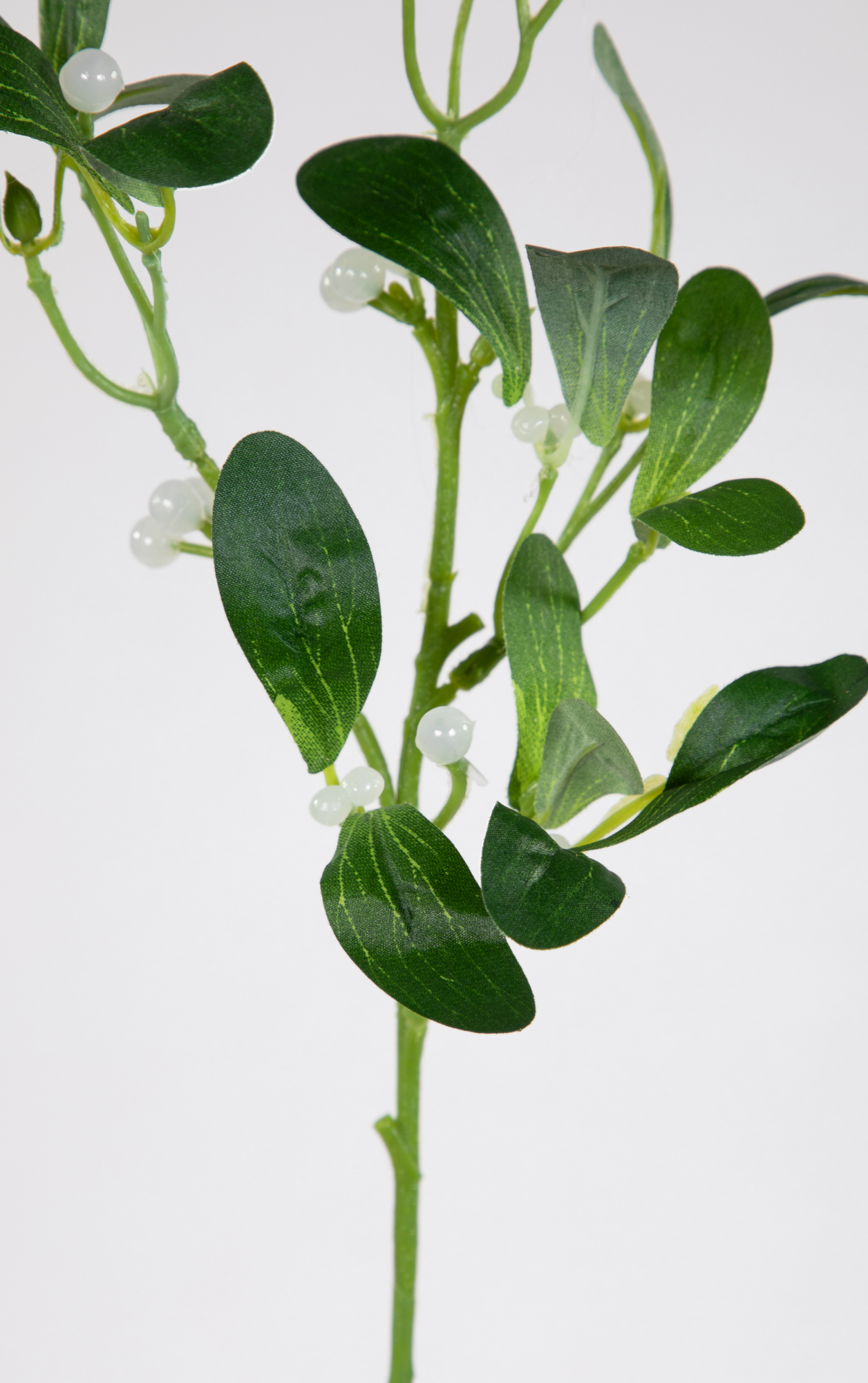 Mistelzweig 38cm PM künstlicher Zweig Mistel Kunstpflanzen Kunstblumen