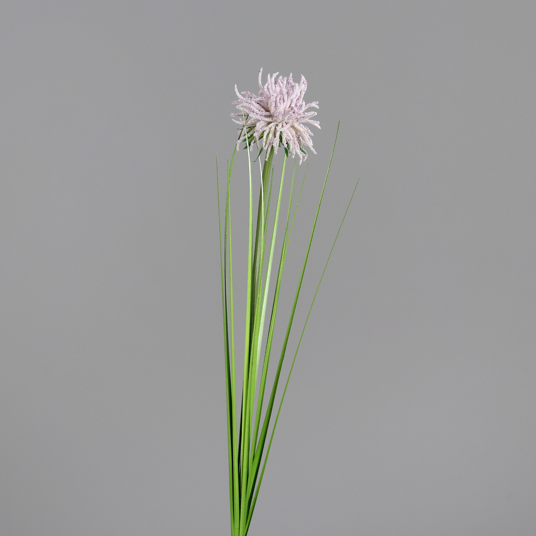 Alliumblüte mit Gras 78cm lavender DP Kunstblumen künstliche Blumen Allium