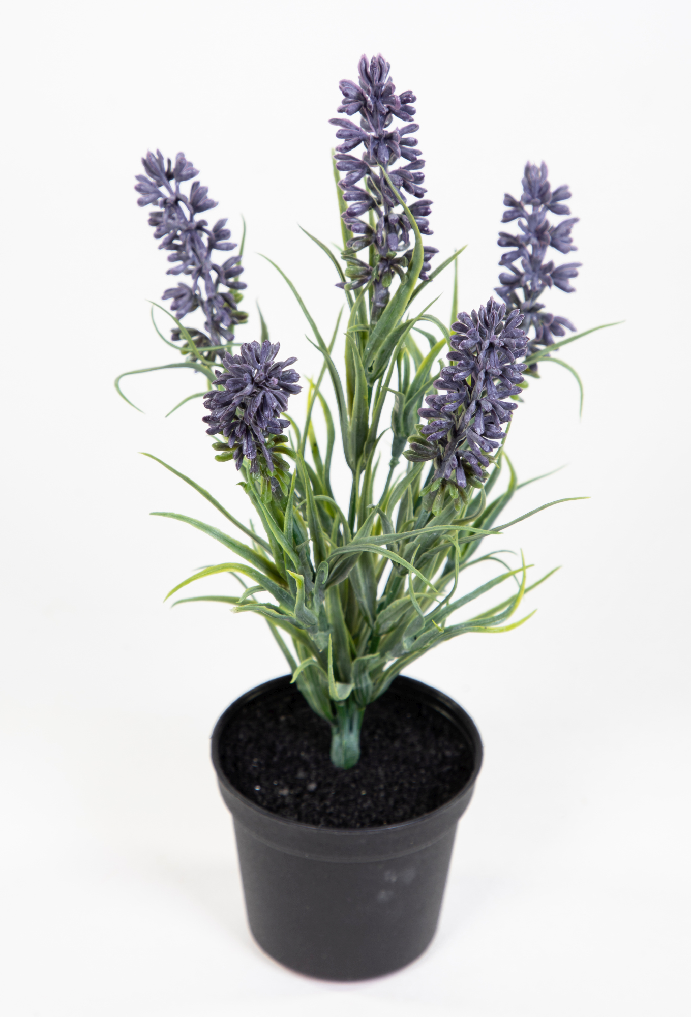 Mini - Lavendel 22cm lila im Topf JA Kunstblumen Kunstpflanzen künstliche Blumen Pflanzen