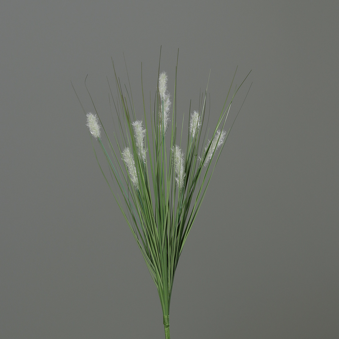 Katzenschwanzgras 60cm weiß -ohne Topf- DP Kunstpflanzen Dekogras Grasbusch künstliches Gras