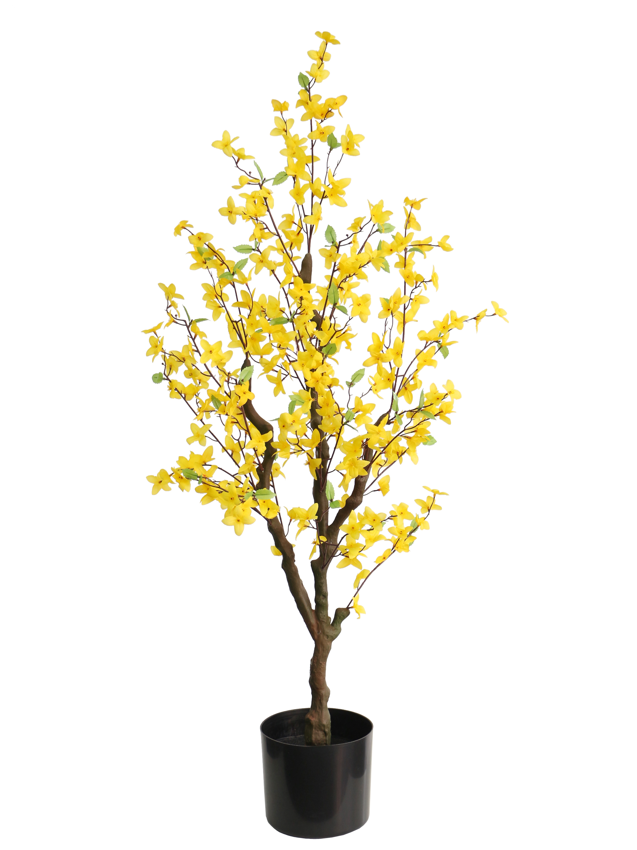 Forsythienbaum / Goldglöckchen 120cm LA künstlicher Baum Kunstbaum Kunstpflanze künstliche Pflanzen Forsythie Forsythienpflanze