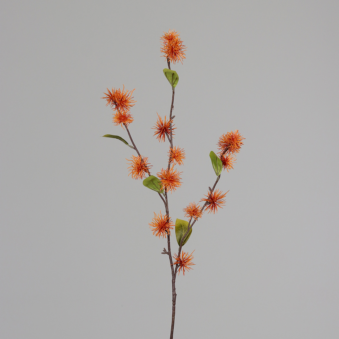 Zaubernusszweig / Hamameliszweig 100cm orange DP Kunstblumen Kunstzweig künstliche Blumen Hamamelis