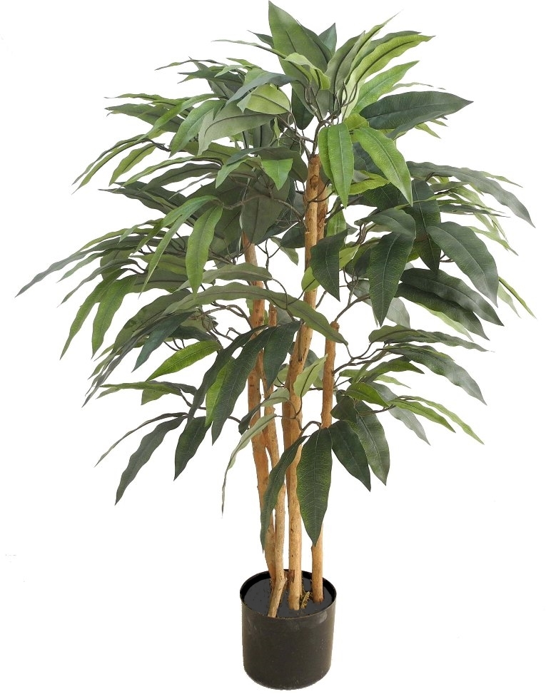 Mangobaum 90cm DA Kunstbaum Kunstpflanzen künstlicher Baum Mango