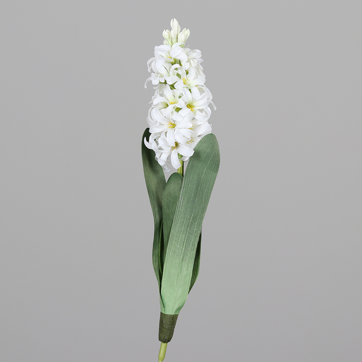 Hyazinthe 42cm weiß DP Kunstblumen Kunstpflanzen künstliche Blumen Pflanzen