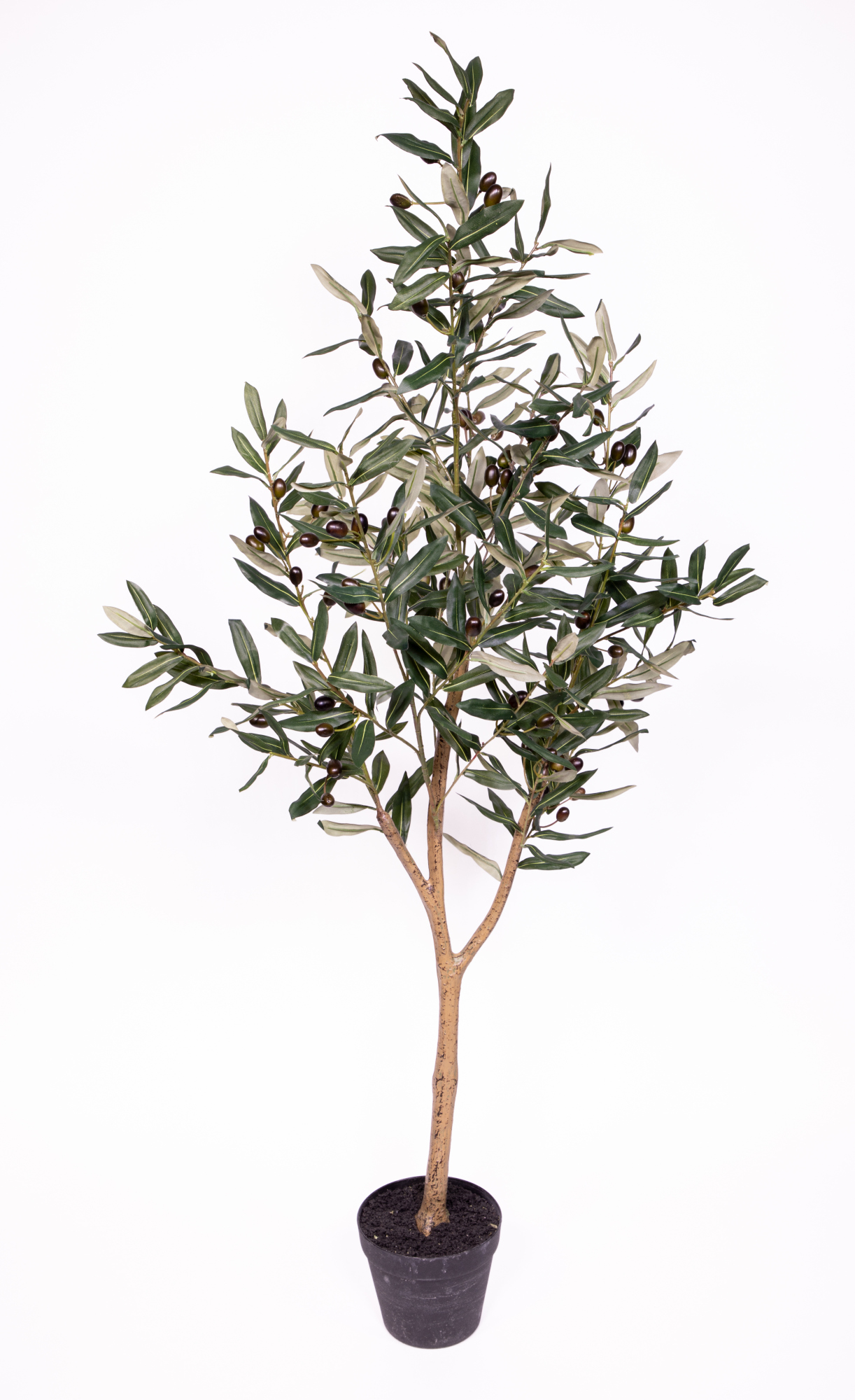Olivenbaum 135cm im Topf ZF Kunstbaum Kunstpflanzen künstlicher Baum Dekobaum Olive