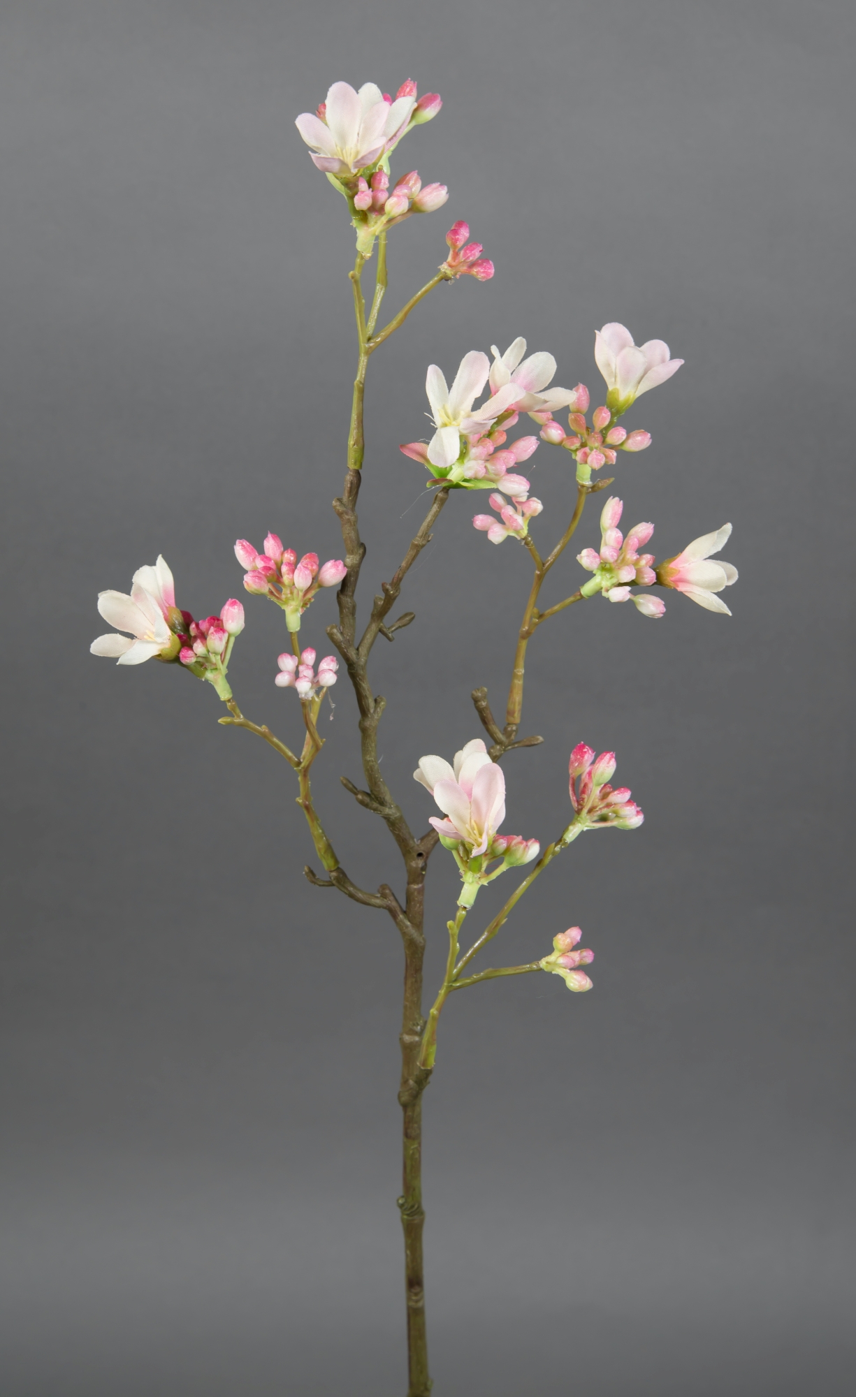 Quittenzweig / Quittenast 52cm rosa-creme GA Kunstblumen künstliche Blumen Quitten Zweige