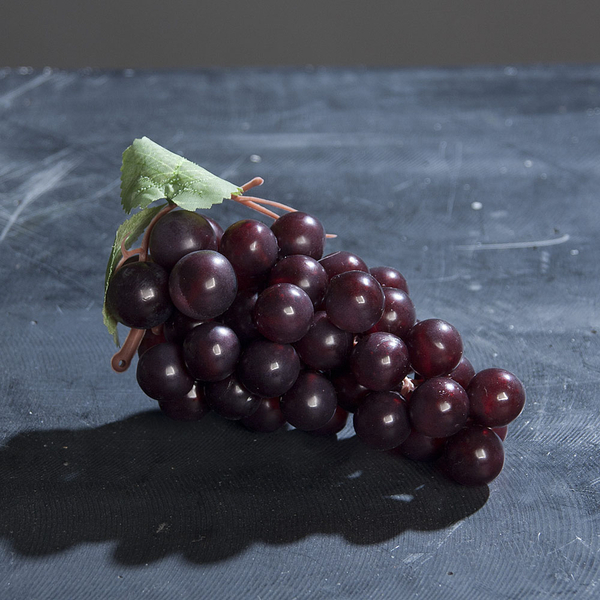 Künstliche Weintrauben 16cm rot DP Dekoobst Kunstobst Künstliches Obst