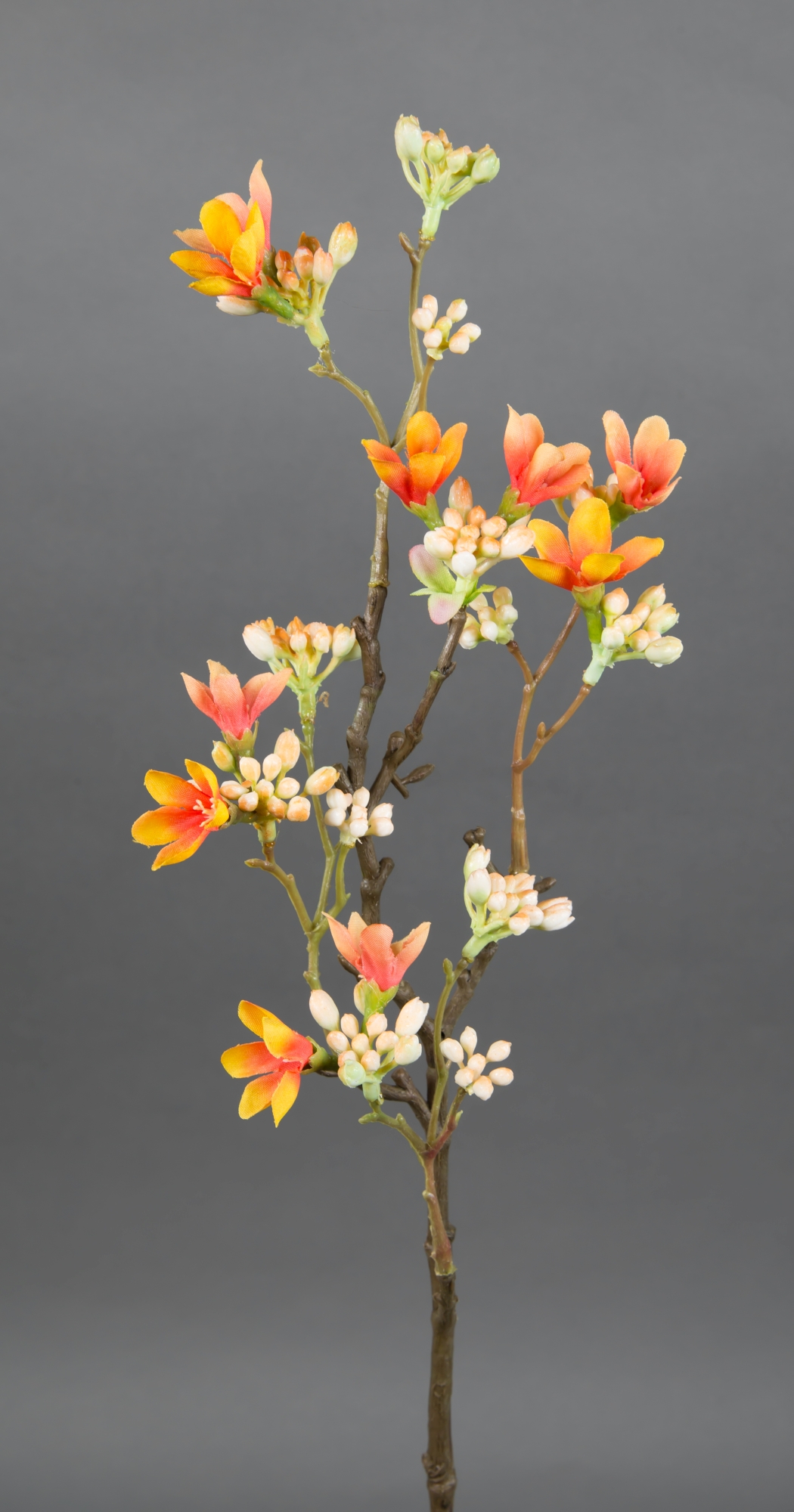 Quittenzweig / Quittenast 52cm peach GA Kunstblumen künstliche Blumen Quitten Zweige